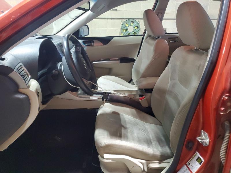 2010 Subaru Impreza VIN JF1GH6D62AH801868 COPART salvage auction — FRONT END, Mn - Cert Of Title-Prior Salvage, sold $700 on 2026-07-16 (photo 7)