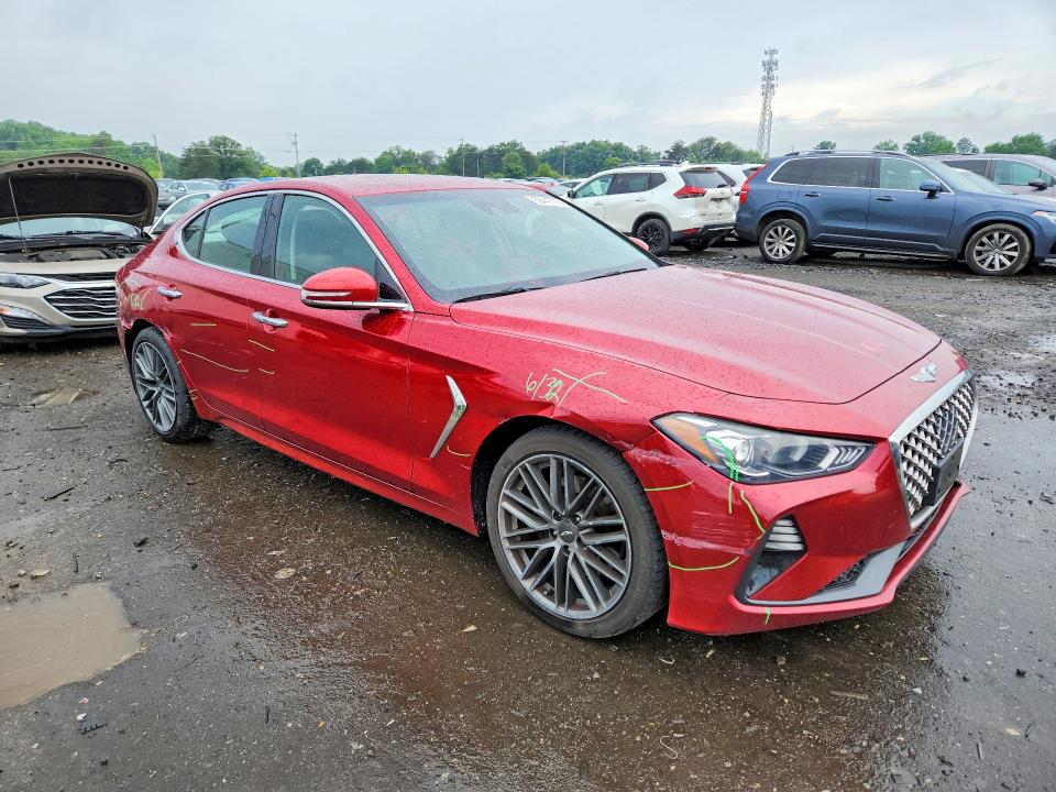 2019 Genesis G70 VIN KMTG64LA5KU038314 COPART salvage auction — FRONT END, Va - Cert Of Title - Salvage, sold $3,750 on 2026-07-08 (photo 4)