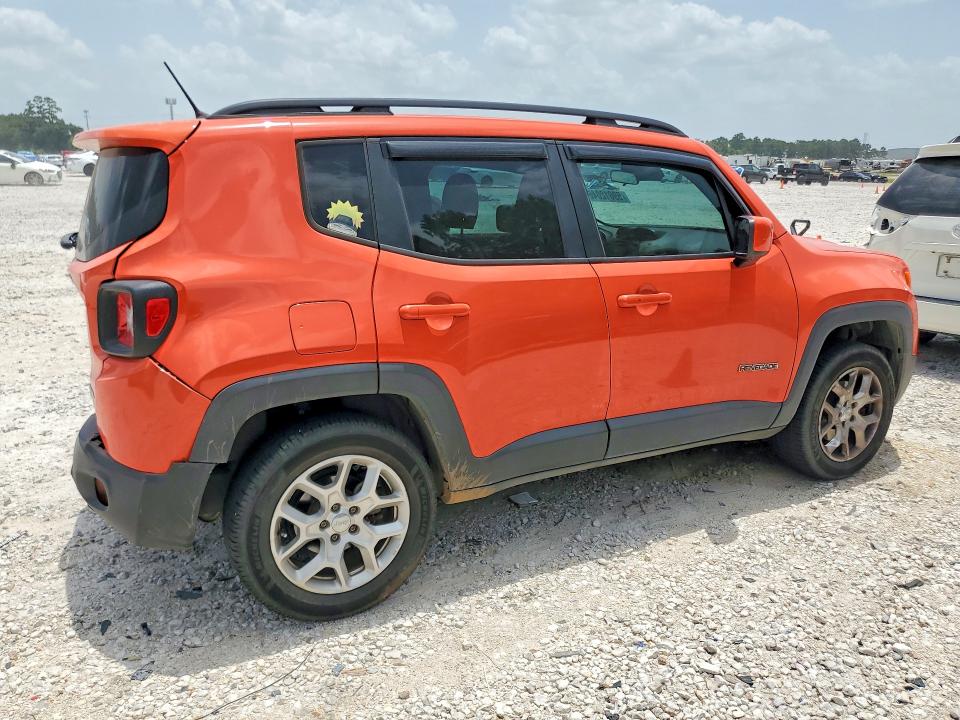 2015 Jeep Renegade VIN ZACCJBBT9FPB88467 COPART salvage auction — REAR END, Nj - Cert Of Title-Salvage, sold $2,100 on 2026-07-28 (photo 3)