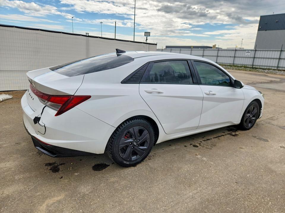 2022 Hyundai Elantra VIN KMHLM4AGXNU258994 COPART salvage auction — REAR END, Ab - Bos - Active, sold $8,100 on 2026-07-22 (photo 3)