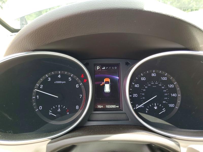 2017 Hyundai Santa fe VIN 5XYZWDLA1HG498801 COPART salvage auction — FRONT END, Wa - Bill Of Sale, sold $3,600 on 2026-07-02 (photo 9)