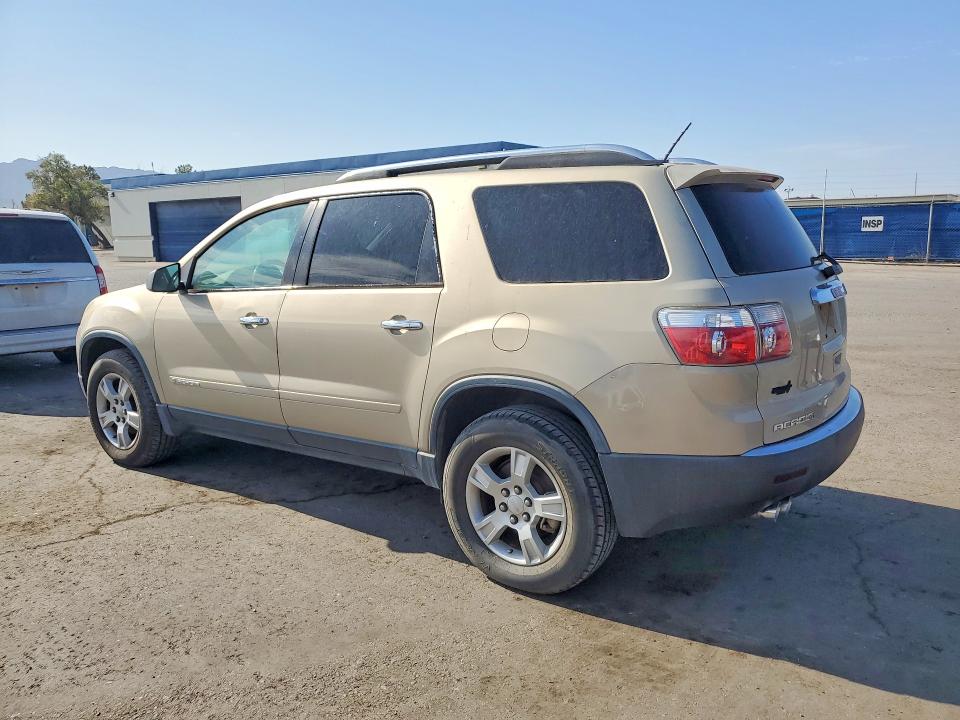 2008 Gmc Acadia VIN 1GKER13738J284308 COPART salvage auction — MINOR DENT/SCRATCHES, Nm - Certificate Of Title, sold $750 on 2026-07-10 (photo 2)