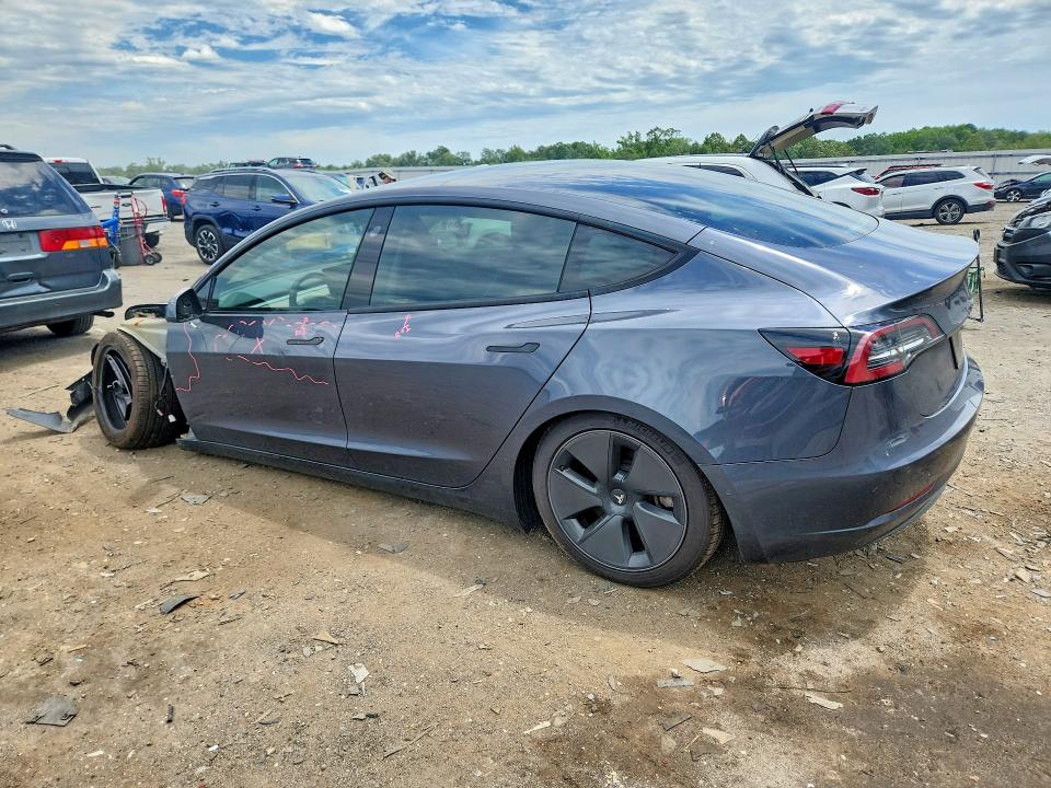 2021 Tesla VIN 5YJ3E1EA2MF859376 COPART salvage auction — FRONT END, Va - Cert Of Title - Salvage, sold $4,150 on 2026-07-15 (photo 2)