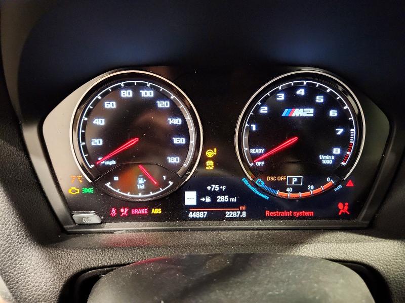 2020 BMW VIN WBS2U7C03L7E99191 COPART salvage auction — FRONT END, Pa - Certificate Of Salvage, sold $14,900 on 2026-07-21 (photo 9)