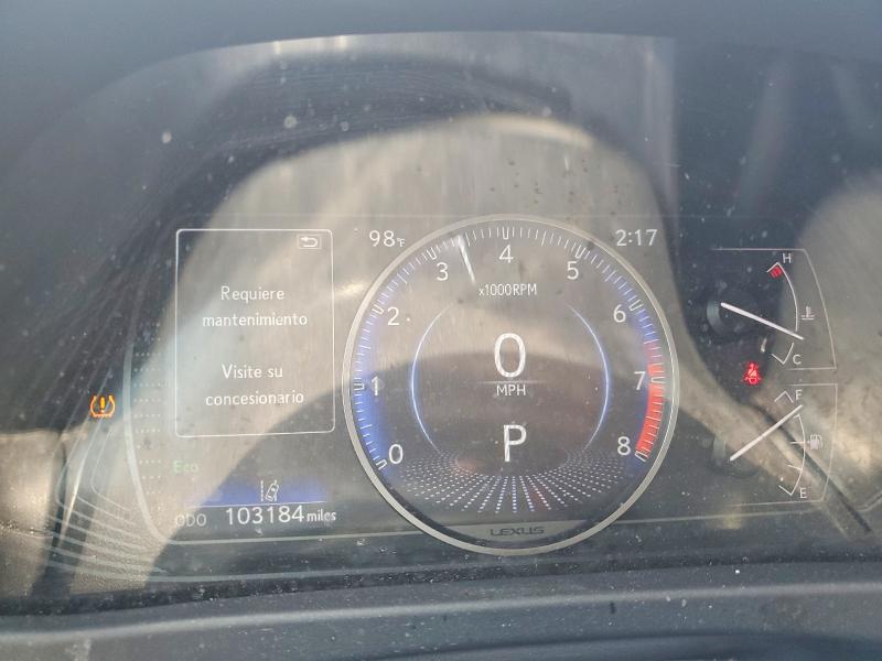 2022 Lexus Ux 200 VIN JTHX3JBH0N2049479 COPART salvage auction — REAR END, TX - CERT OF TITLE-REBUILT SALVAGE, sold $7,400 on 2026-07-07 (photo 9)
