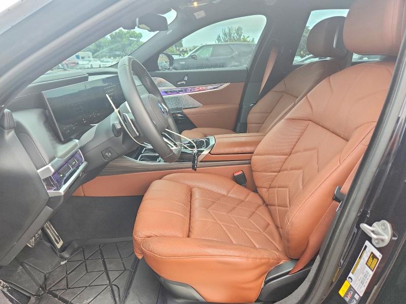 2025 BMW I7 VIN WBY53EJ05SCV16931 COPART salvage auction — FRONT END, Fl - Cert Of Title Slvg Rebuildable, sold $39,000 on 2026-08-28 (photo 7)