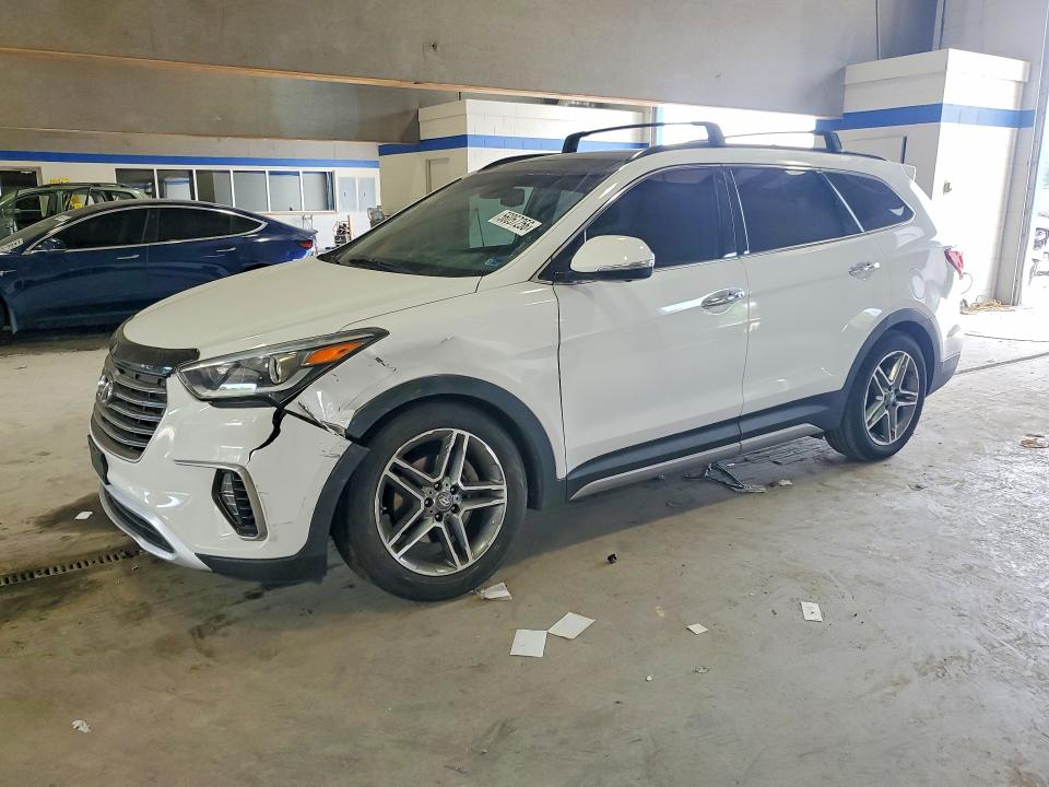 2019 Hyundai Santa fe VIN KM8SRDHF1KU298208 COPART salvage auction — FRONT END, Va - Cert Of Title - Salvage, sold $3,500 on 2026-07-10 (photo 1)