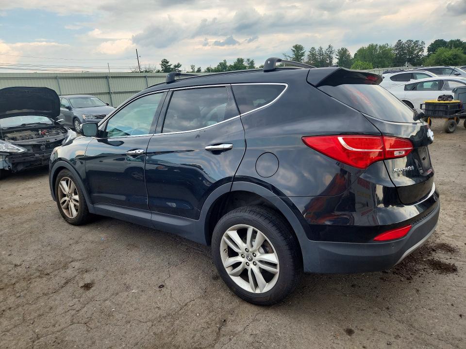 2014 Hyundai Santa fe VIN 5XYZWDLA9EG225956 COPART salvage auction — UNDERCARRIAGE, Pa - Certificate Of Salvage, sold $1,600 on 2026-07-14 (photo 2)
