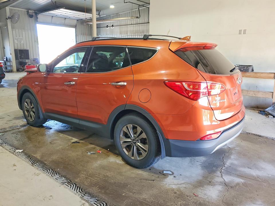 2015 Hyundai Santa fe VIN 5XYZUDLB2FG259303 COPART salvage auction — FRONT END, Pa - Certificate Of Salvage, sold $1,700 on 2026-07-16 (photo 2)