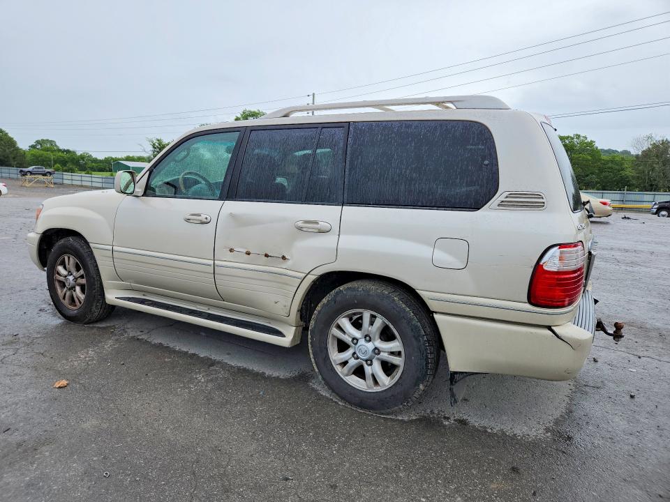 2004 Lexus Lx 470 VIN JTJHT00W643537908 COPART salvage auction — REAR END, Tn - Salvage Certificate, sold $3,000 on 2026-07-13 (photo 2)
