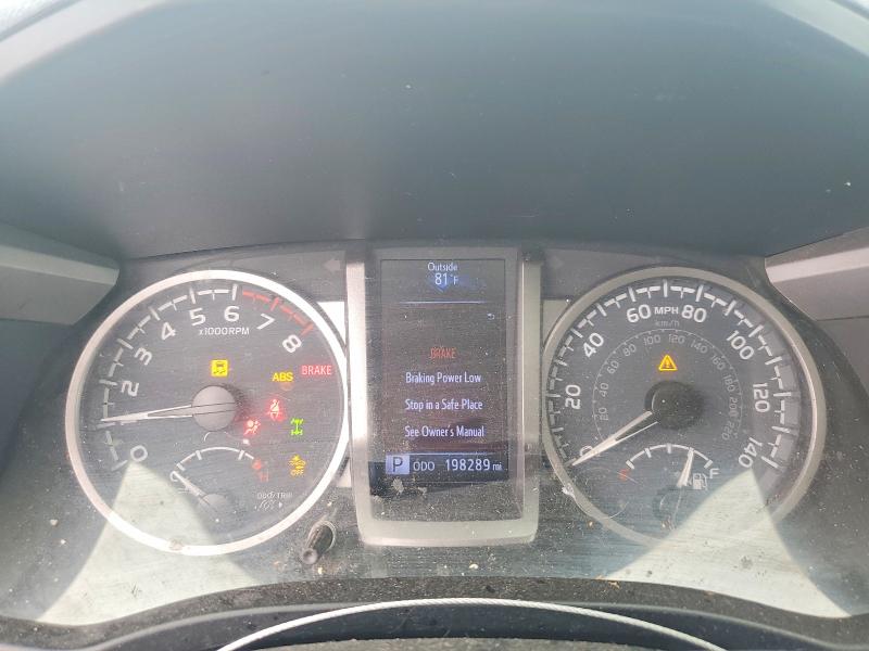 2020 Toyota Tacoma VIN 3TYSZ5AN6LT003027 COPART salvage auction — FRONT END, Oh - Certificate Of Title, sold $7,300 on 2026-07-02 (photo 9)