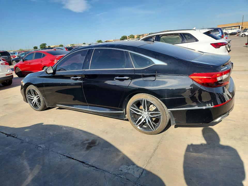 2021 Honda Accord VIN 1HGCV2F91MA005385 COPART salvage auction — HAIL, Tx - Certificate Of Title, sold $12,300 on 2026-07-30 (photo 2)