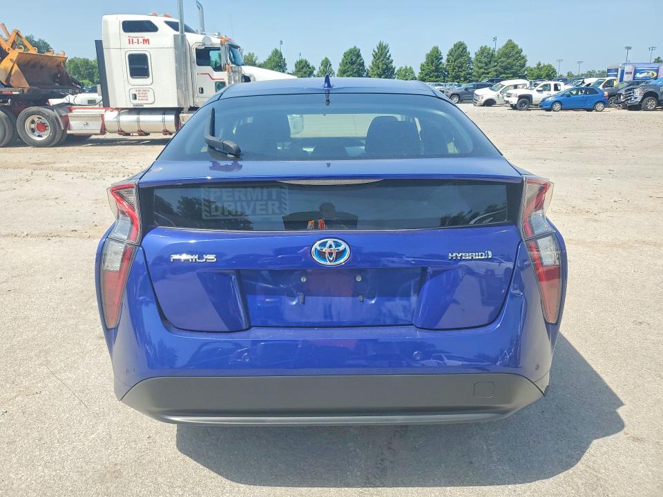 2018 Toyota Prius VIN JTDKBRFU8J3062697 COPART salvage auction — FRONT END, MO - SALVAGE CERTIFICATE OF TITLE, sold $5,100 on 2026-07-31 (photo 6)