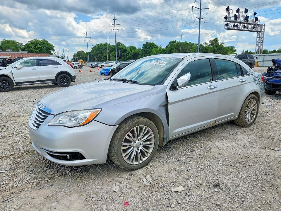 2012 Chrysler 200 VIN 1C3CCBCG9CN302732 COPART salvage auction — FRONT END, Oh - Certificate Of Title, sold $325 on 2026-07-10 (photo 1)