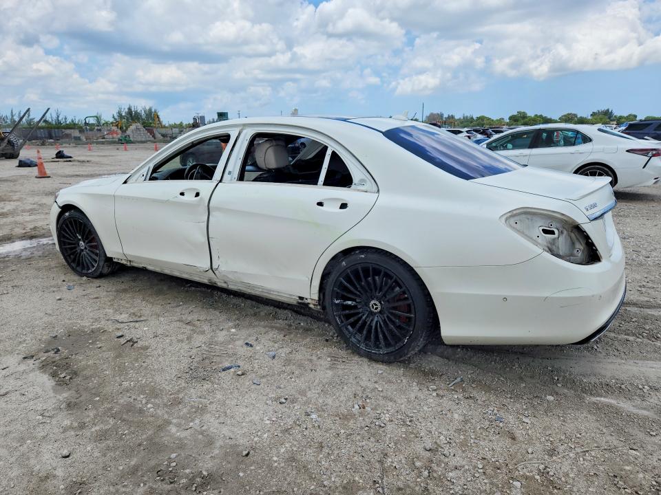 2015 Mercedes-benz S-klasse VIN WDDUG8CB1FA140947 COPART salvage auction — SIDE, Fl - Cert Of Title Slvg Rebuildable, sold $7,000 on 2026-07-02 (photo 2)