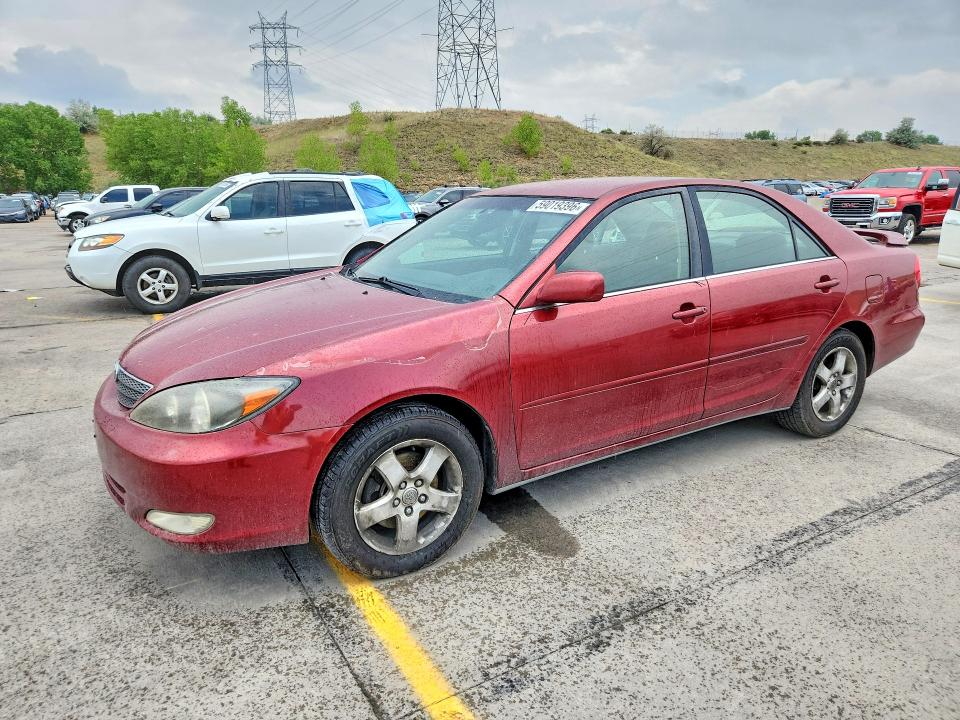 2002 Toyota Camry VIN JTDBF30K920062204 COPART salvage auction — HAIL, CO - CERTIFICATE OF TITLE, sold $475 on 2026-07-27 (photo 1)