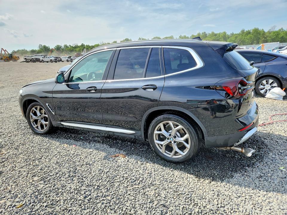 2024 BMW X3 VIN 5UX53DP00R9U69414 COPART salvage auction — SIDE, Nj - Cert Of Title-Salvage, sold $375 on 2026-07-31 (photo 2)