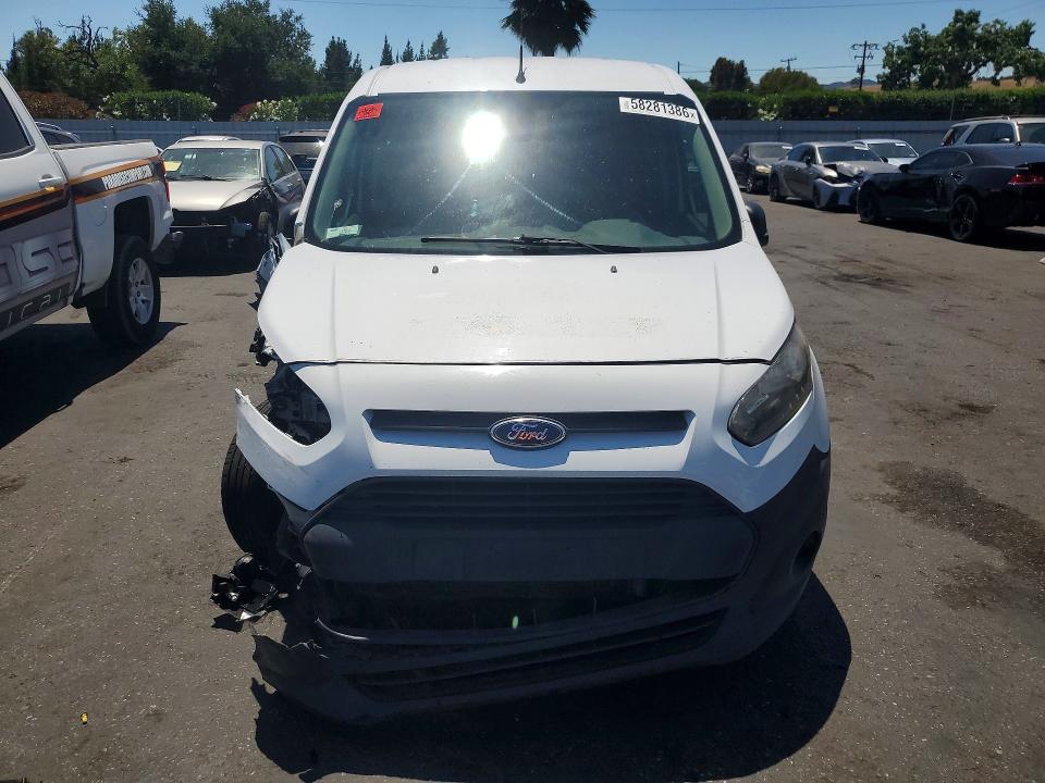 2015 Ford Transit connect VIN NM0LS7E71F1226103 COPART salvage auction — FRONT END, Ca - Salvage Certificate, sold $975 on 2026-07-15 (photo 5)