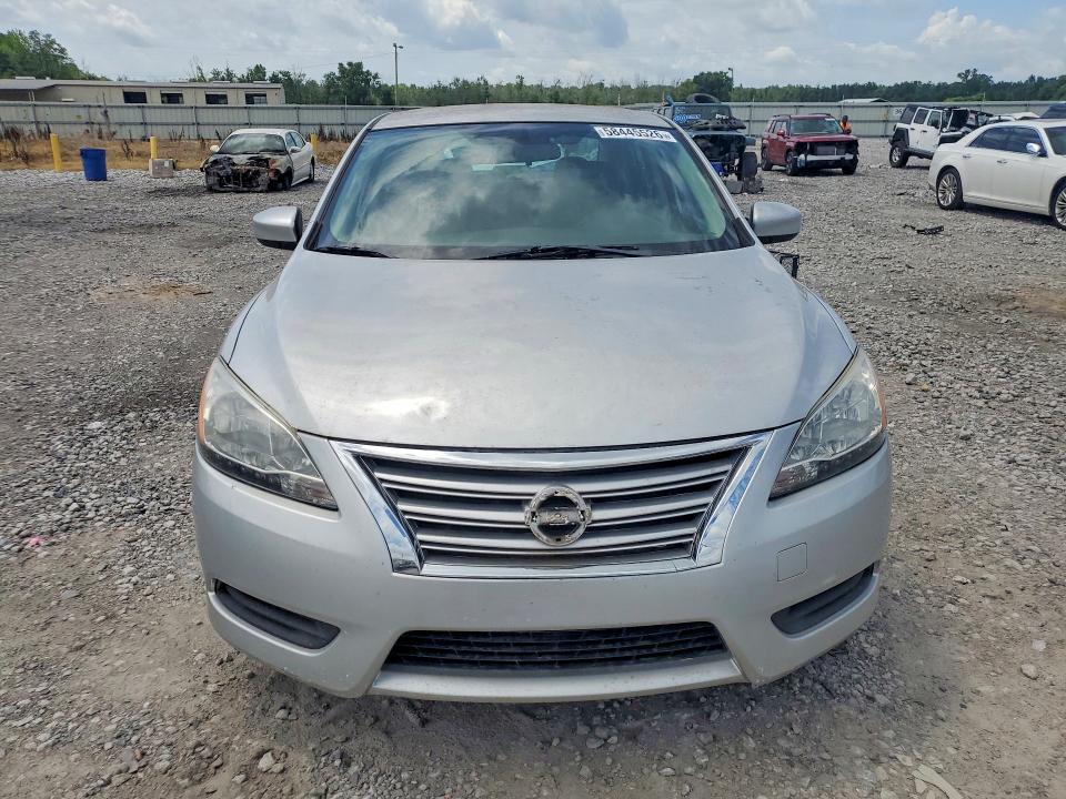 2014 Nissan Sentra VIN 3N1AB7AP9EY209580 COPART salvage auction — FRONT END, Al - Certificate Of Title, sold $375 on 2026-07-09 (photo 5)