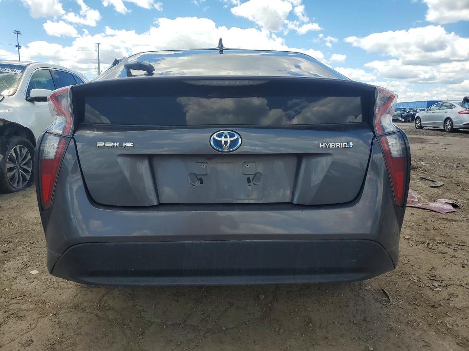 2016 Toyota Prius VIN JTDKARFUXG3512670 COPART salvage auction — SIDE, Salvage Title, sold $1,800 on 2026-07-17 (photo 6)