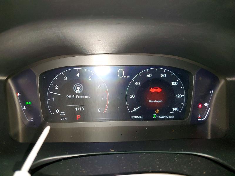 2026 Honda Cr-v VIN 2HKRS4H73TH455717 COPART salvage auction — FRONT END, Mn - Cert Of Title-Salvage, sold $8,000 on 2026-07-28 (photo 9)