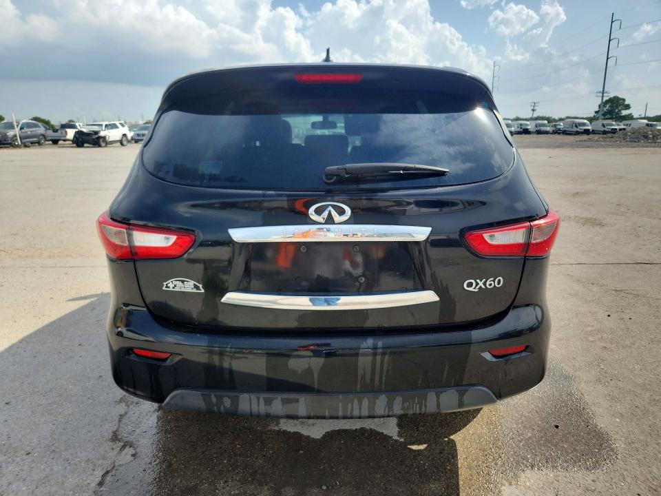 2015 Infiniti Qx60 VIN 5N1AL0MNXFC500512 COPART salvage auction — WATER/FLOOD, La - Certificate Of Destruction, sold $500 on 2026-07-22 (photo 6)