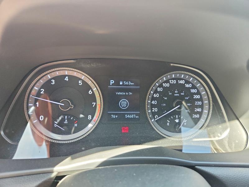 2022 Hyundai Sonata VIN 5NPEJ4J29NH139600 COPART salvage auction — FRONT END, Salvage Title, sold $8,300 on 2026-07-14 (photo 9)
