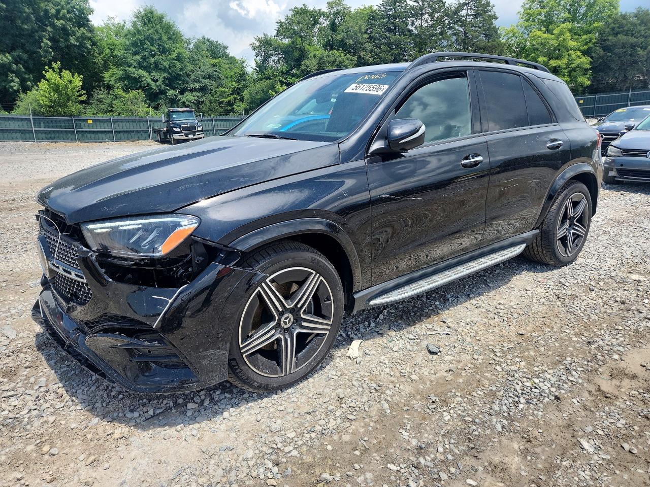 2026 Mercedes-Benz GLE-Class VIN 4JGFB5KBXTB633917 COPART salvage auction — Front End, TN - SALVAGE CERTIFICATE, sold $45,250 on 2026-06-25 (photo 1)