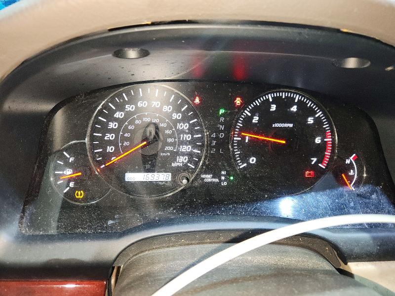 2008 Lexus Gx VIN JTJBT20X780148941 COPART salvage auction — FRONT END, Nh - Cert Of Title-Salvage, sold $1,750 on 2026-07-30 (photo 9)