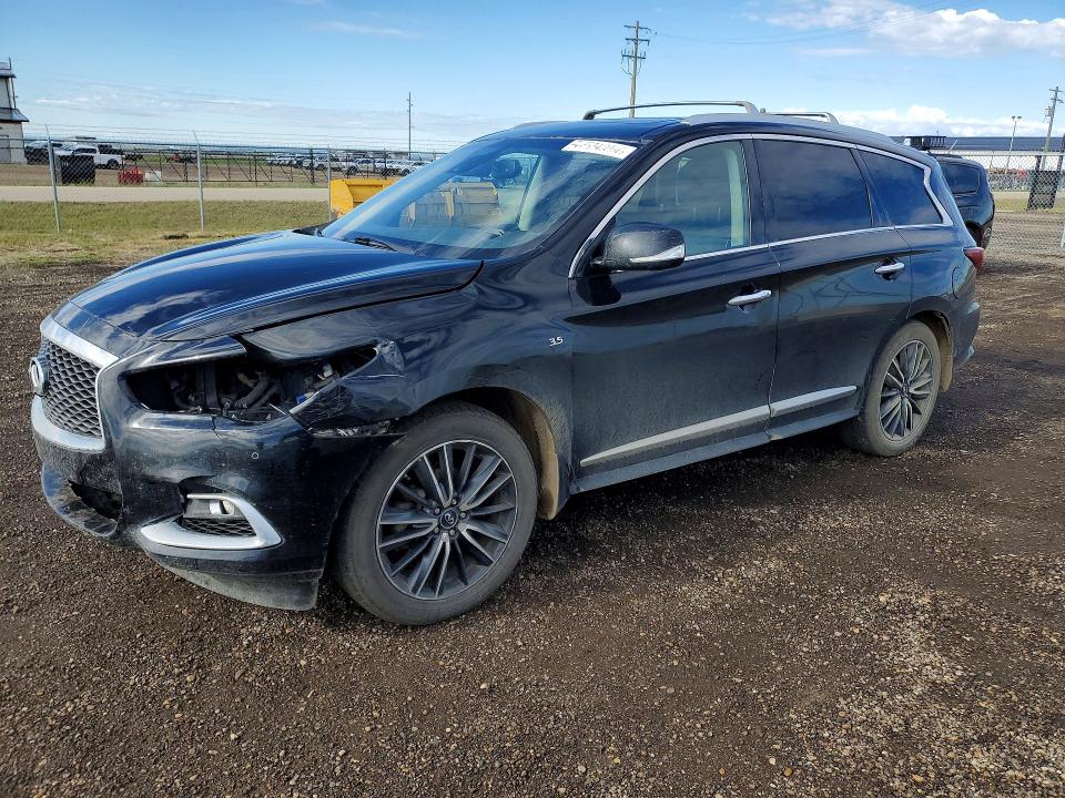 2016 Infiniti Qx60 VIN 5N1AL0MM3GC502434 COPART salvage auction — FRONT END, Ab - Bos - Salvage, sold $1,150 on 2026-07-09 (photo 1)
