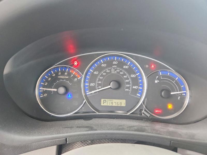 2011 Subaru Forester VIN JF2SHBCC7BH734238 COPART salvage auction — REAR END, Ok - Cert Of Title-Rebuilt, sold $450 on 2026-07-06 (photo 9)