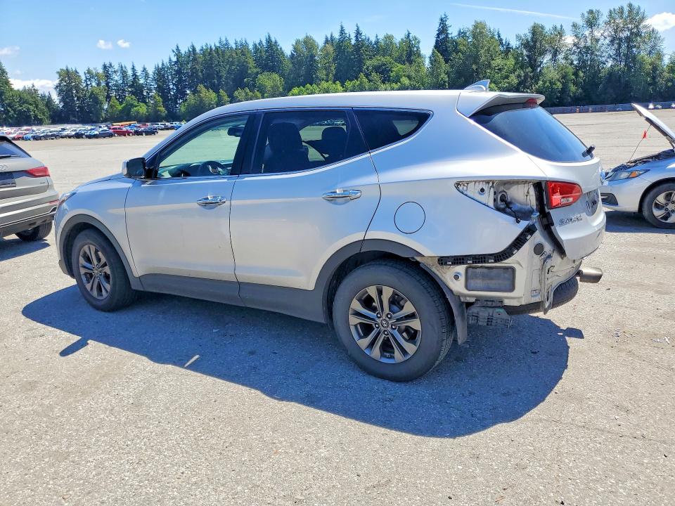 2014 Hyundai Santa fe VIN 5XYZTDLB4EG193189 COPART salvage auction — REAR END, Wa - Bill Of Sale, sold $2,050 on 2026-07-06 (photo 2)