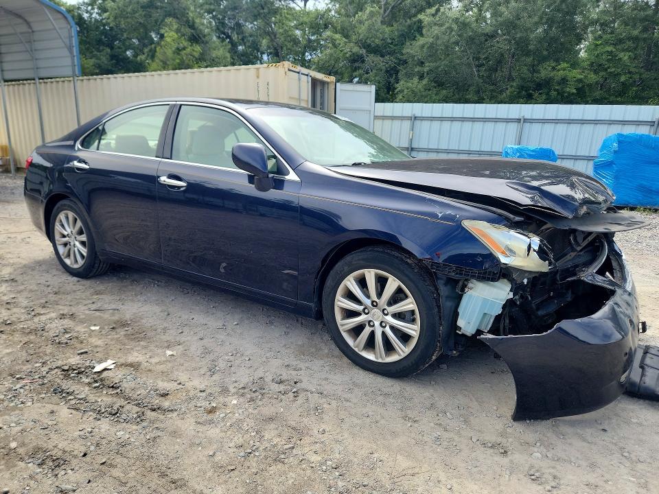 2007 Lexus Es 350 VIN JTHBJ46GX72110035 COPART salvage auction — FRONT END, Sc - Cert Of Title-Salvage, sold $800 on 2026-07-28 (photo 4)
