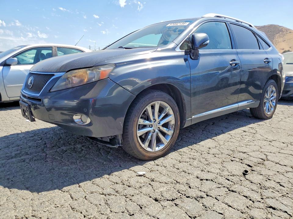 2011 Lexus Rx 450h VIN JTJBC1BA4B2037083 COPART salvage auction — MINOR DENT/SCRATCHES, CA - APP FOR DUP CLEAN OR AC, sold $2,600 on 2026-07-09 (photo 1)