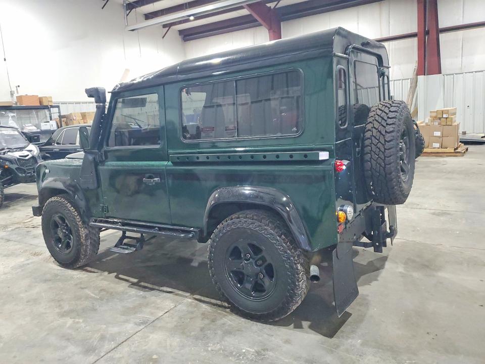 1993 Land rover Defender VIN SALLDVAF7KA921679 COPART salvage auction — FRONT END, Ny - Mv-907A Salvage Certificate, sold $19,100 on 2026-07-28 (photo 2)