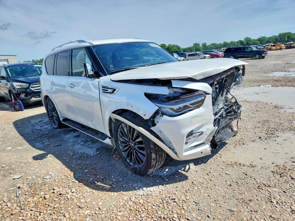 2023 Infiniti VIN JN8AZ2BE8P9301785 COPART salvage auction — FRONT END, Il - Salvage Certificate, sold $6,000 on 2026-08-03 (photo 4)