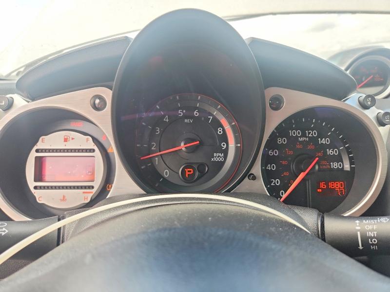 2011 Nissan 370z VIN JN1AZ4EH6BM550530 COPART salvage auction — HAIL, TX - CERTIFICATE OF TITLE, sold $3,750 on 2026-07-13 (photo 9)