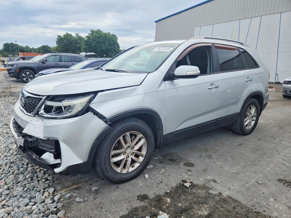 2015 Kia VIN 5XYKT4A64FG631038 COPART salvage auction — FRONT END, Fl - Cert Of Title Slvg Rebuildable, sold $1,300 on 2026-07-20 (photo 1)