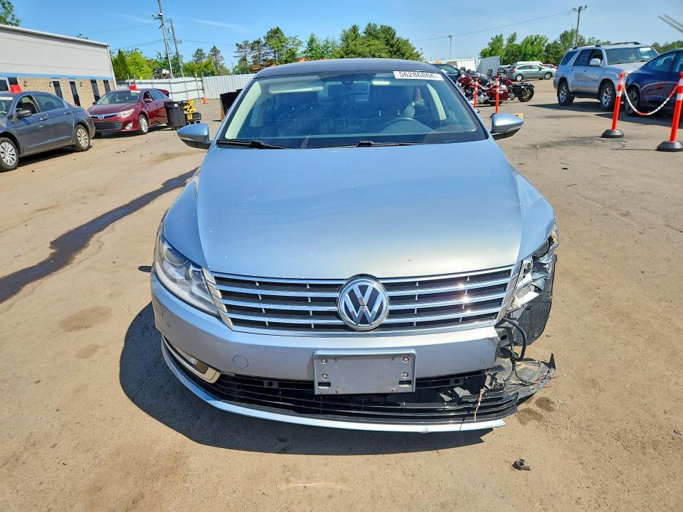 2013 Volkswagen Passat cc VIN WVWGU7AN9DE553163 COPART salvage auction — FRONT END, Ct - Cert Of Title-Salvage, sold $450 on 2026-07-10 (photo 5)