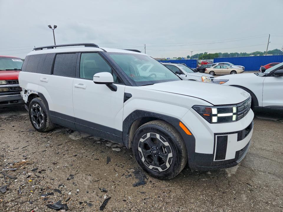 2026 Hyundai Santa fe VIN 5NMP2DGL3TH154996 COPART salvage auction — REAR END, In - Cert Of Title-Salvage Title, sold $14,500 on 2026-07-31 (photo 4)