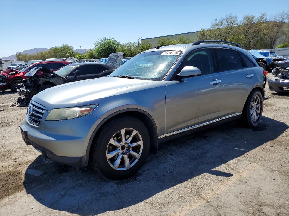 2007 Infiniti Fx VIN JNRAS08U37X100939 COPART salvage auction — REAR END, Nv - Salvage Title, sold $125 on 2026-07-14 (photo 1)