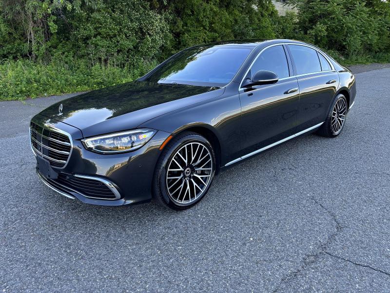 2022 Mercedes-benz S-klasse VIN W1K6G6DB9NA122545 COPART salvage auction — NORMAL WEAR, Ny - Certificate Of Title (P), sold $42,000 on 2026-07-27 (photo 2)