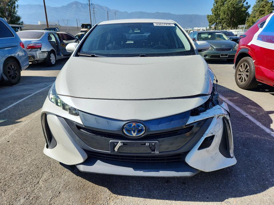 2020 Toyota Prius VIN JTDKARFP9L3163151 COPART salvage auction — FRONT END, CA - SALVAGE CERTIFICATE, sold $350 on 2026-07-21 (photo 5)