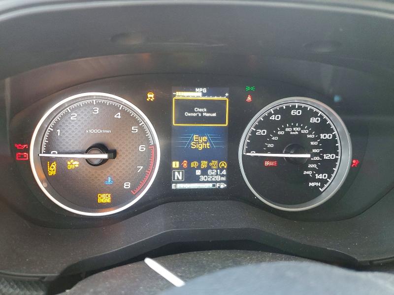 2023 Subaru VIN JF2SKANC6PH501726 COPART salvage auction — FRONT END, Ut - Salvage Certificate, sold $5,700 on 2026-07-27 (photo 9)