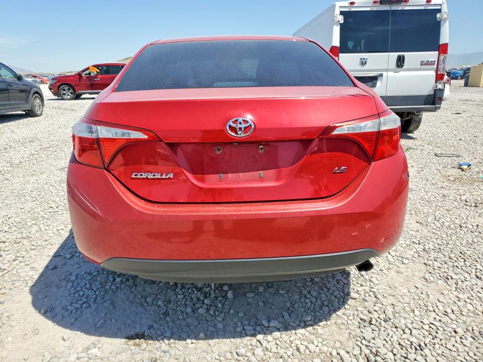 2015 Toyota Corolla VIN 2T1BURHE5FC270938 COPART salvage auction — MECHANICAL, Ut - Certificate Of Title, sold $1,900 on 2026-07-10 (photo 6)