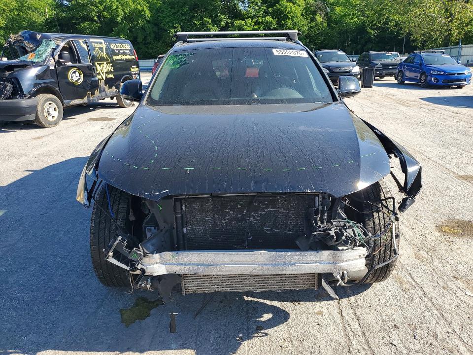 2016 Audi Q5 VIN WA1L2AFP0GA123541 COPART salvage auction — FRONT END, Oh - Cert Of Title-Salvage, sold $1,000 on 2026-07-16 (photo 5)