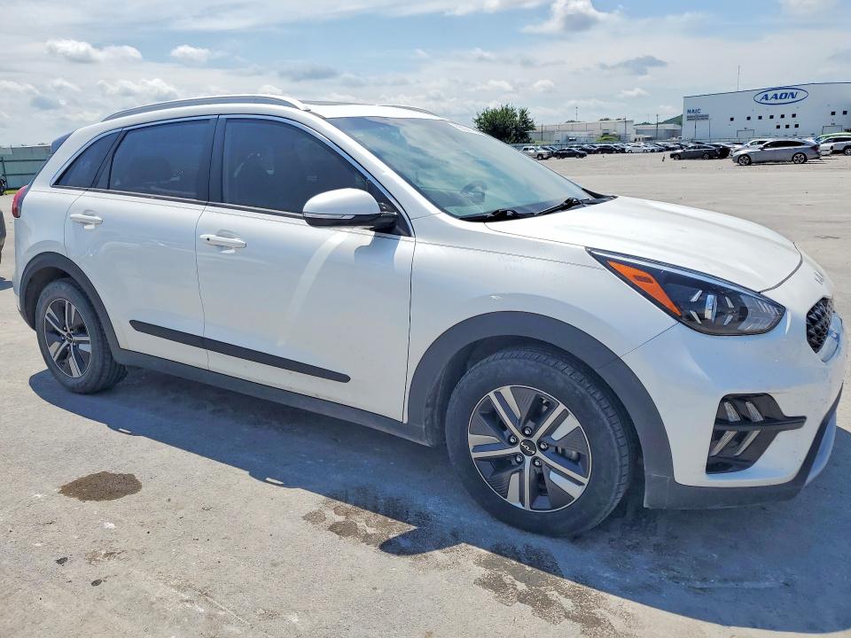 2022 Kia Niro VIN KNDCE3LCXN5516950 COPART salvage auction — HAIL, Ok - Cert Of Title-Salvage, sold $5,100 on 2026-07-22 (photo 4)