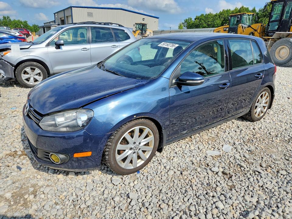 2011 Volkswagen Golf VIN WVWDM7AJXBW231431 COPART salvage auction — FRONT END, Mi - Dealer Only Clean Title, sold $775 on 2026-07-04 (photo 1)
