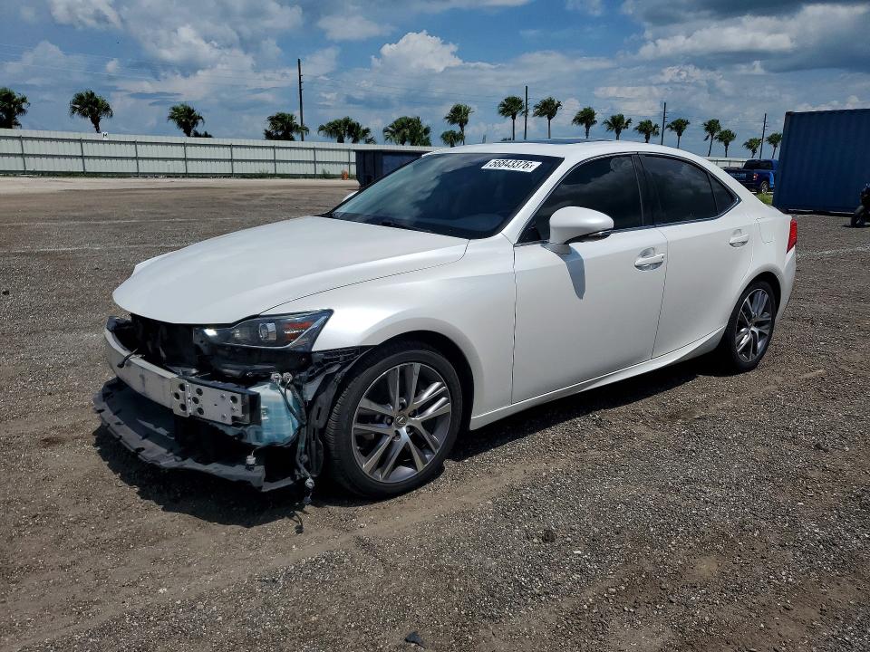 2018 Lexus Is VIN JTHBA1D23J5071879 COPART salvage auction — FRONT END, Fl - Cert Of Title Slvg Rebuildable, sold $7,100 on 2026-07-06 (photo 1)