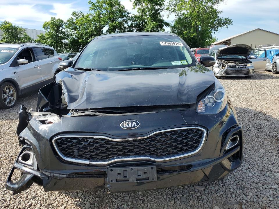 2022 Kia Sportage VIN KNDPMCAC1N7951075 COPART salvage auction — FRONT END, Salvage Title, sold $4,000 on 2026-07-13 (photo 5)